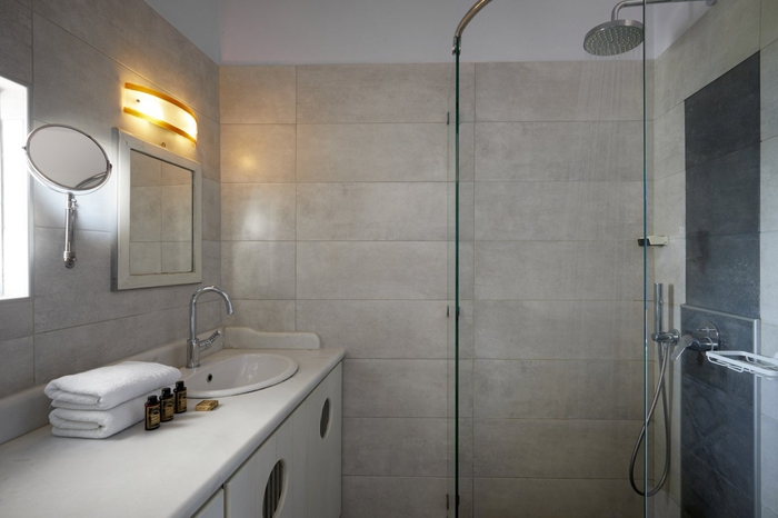 Bagno privato a Santorini