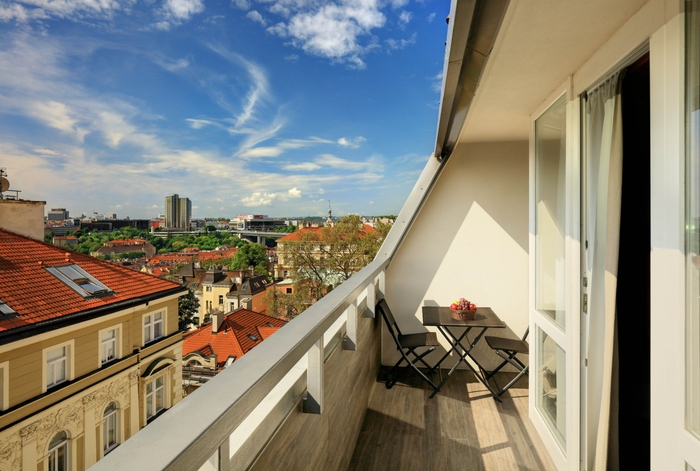 Vista su Praga