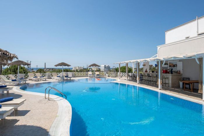 Piscina a Santorini