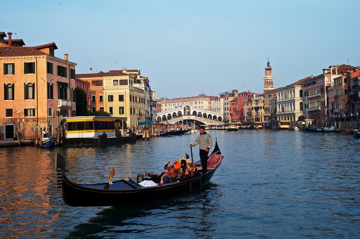 Gondola nel canal Grande